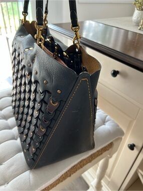 Coach Rare 1941 Leather Rouge
Chain Link handbag